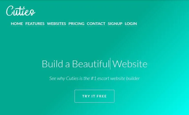 Secure and Easy Website Creation for Escorts with Cuties Tools